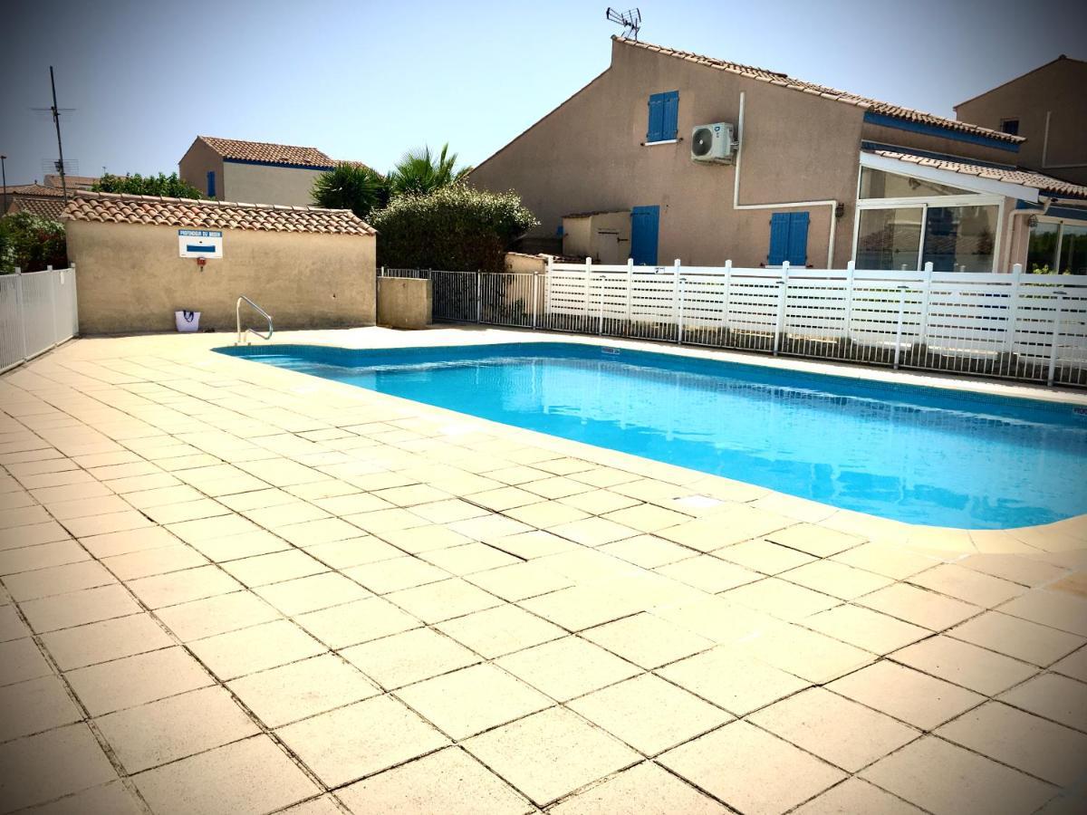 De La Clape A La Mer Mon Petit Pavillon Labellise - F2- Piscine Commune - Wifi Gratuit- Parking Prive - Arrivee Autonome - 800 M Plage - Grande Terrasse Abritee Vent - Saint-Pierre-la-Mer  Exterior foto
