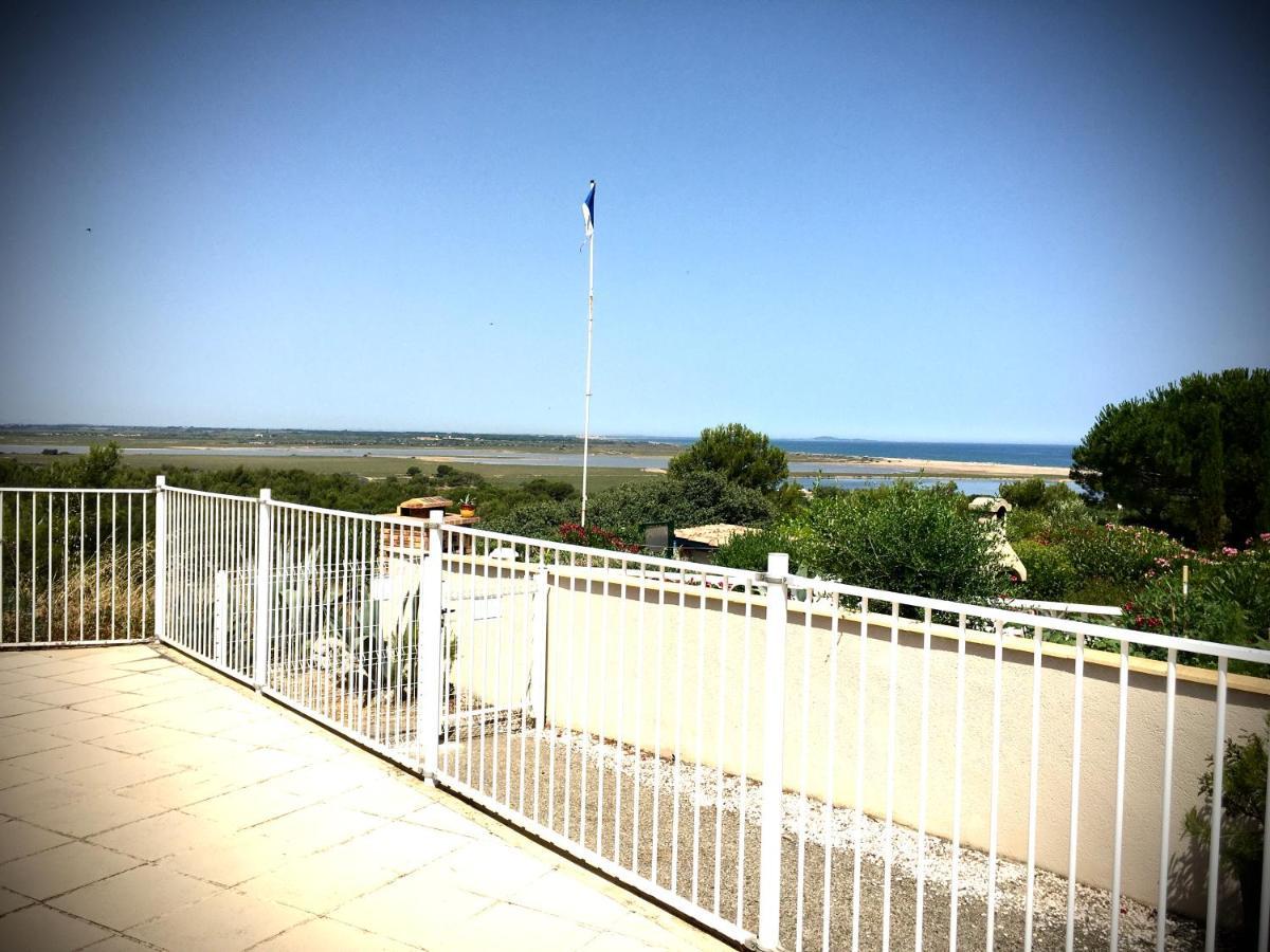 De La Clape A La Mer Mon Petit Pavillon Labellise - F2- Piscine Commune - Wifi Gratuit- Parking Prive - Arrivee Autonome - 800 M Plage - Grande Terrasse Abritee Vent - Saint-Pierre-la-Mer  Exterior foto